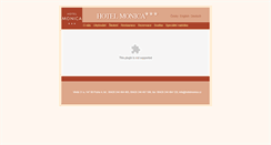 Desktop Screenshot of hotelmonica.cz