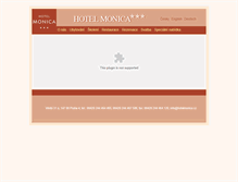 Tablet Screenshot of hotelmonica.cz